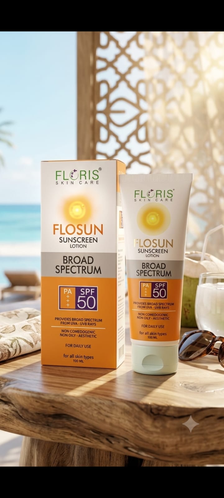 Flosun SPF 50 Sunscreen